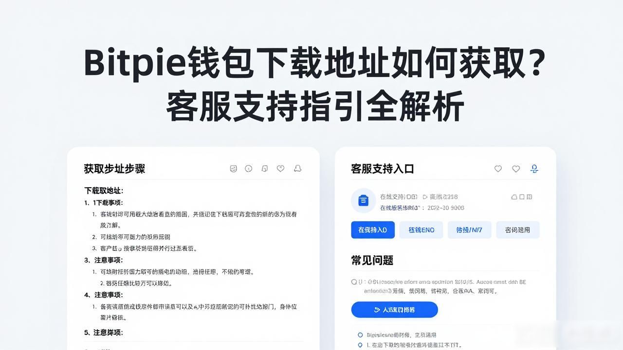 Bitpie钱包下载地址如何获取？客服支持指引全解析