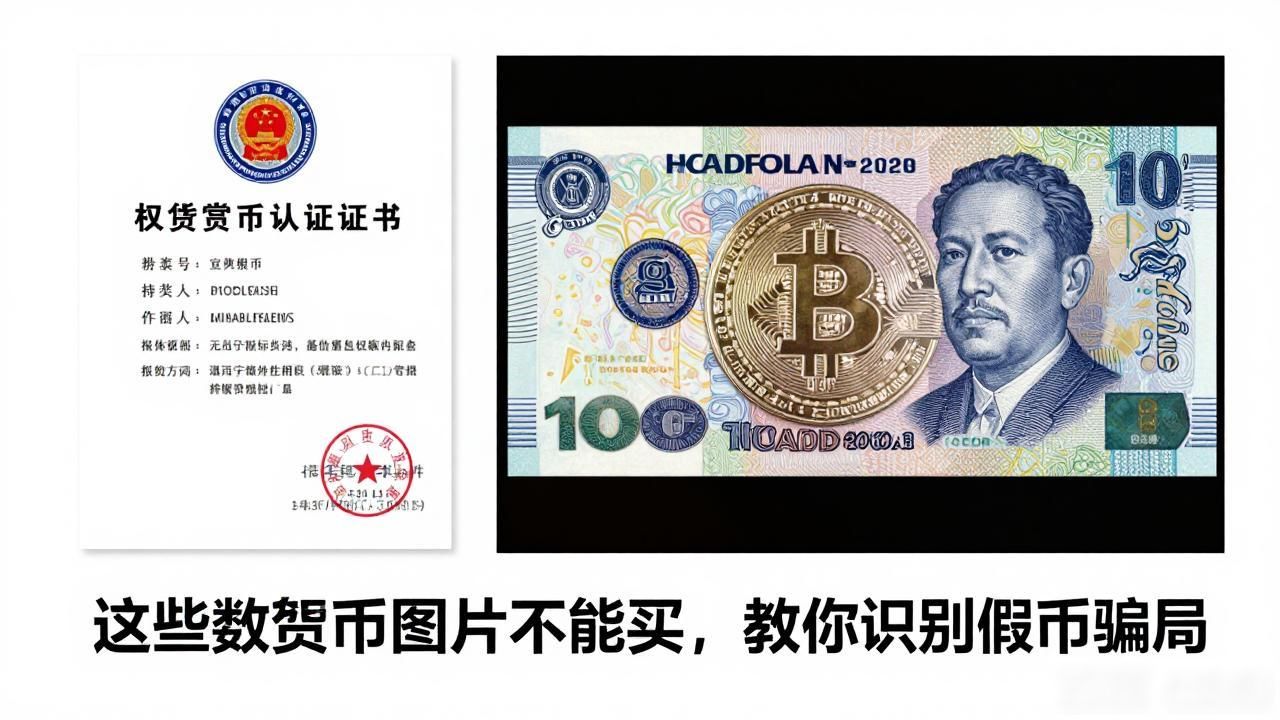 这些数字货币图片不能买，教你识别假币骗局