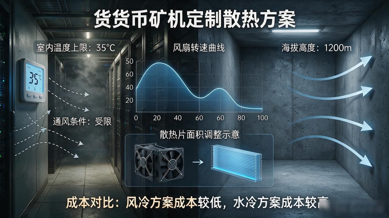 数字货币矿机定制到底怎么定？把这几个参数说清楚就行