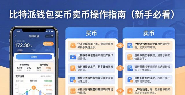 比特派钱包买币卖币操作指南（新手必看）