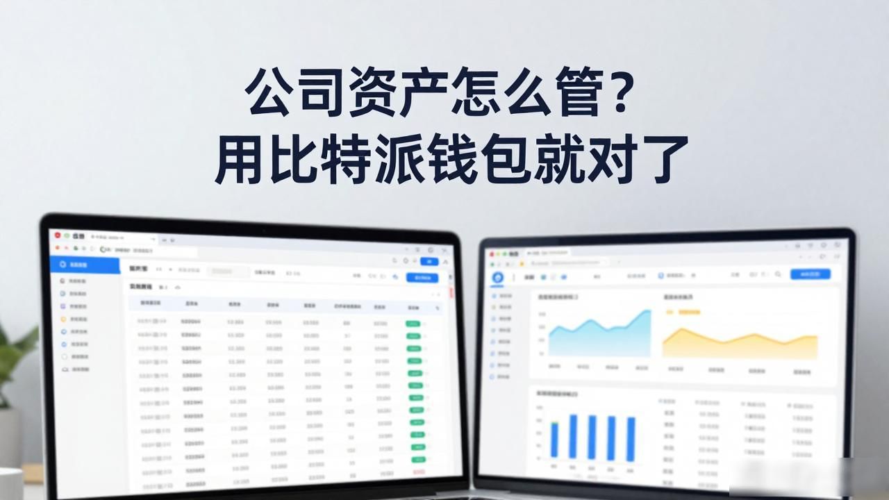 公司资产怎么管？用比特派钱包就对了
