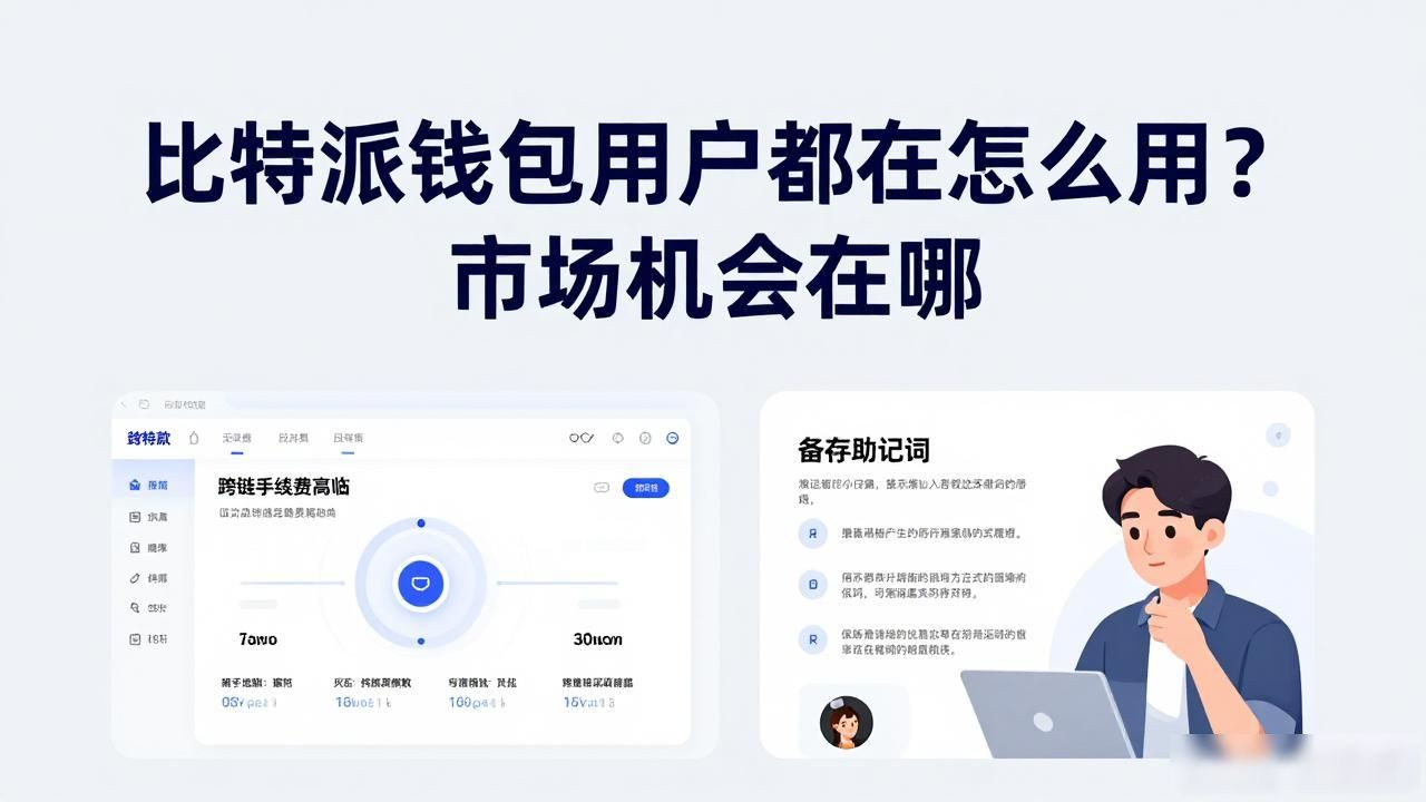 比特派钱包用户都在怎么用？市场机会在哪