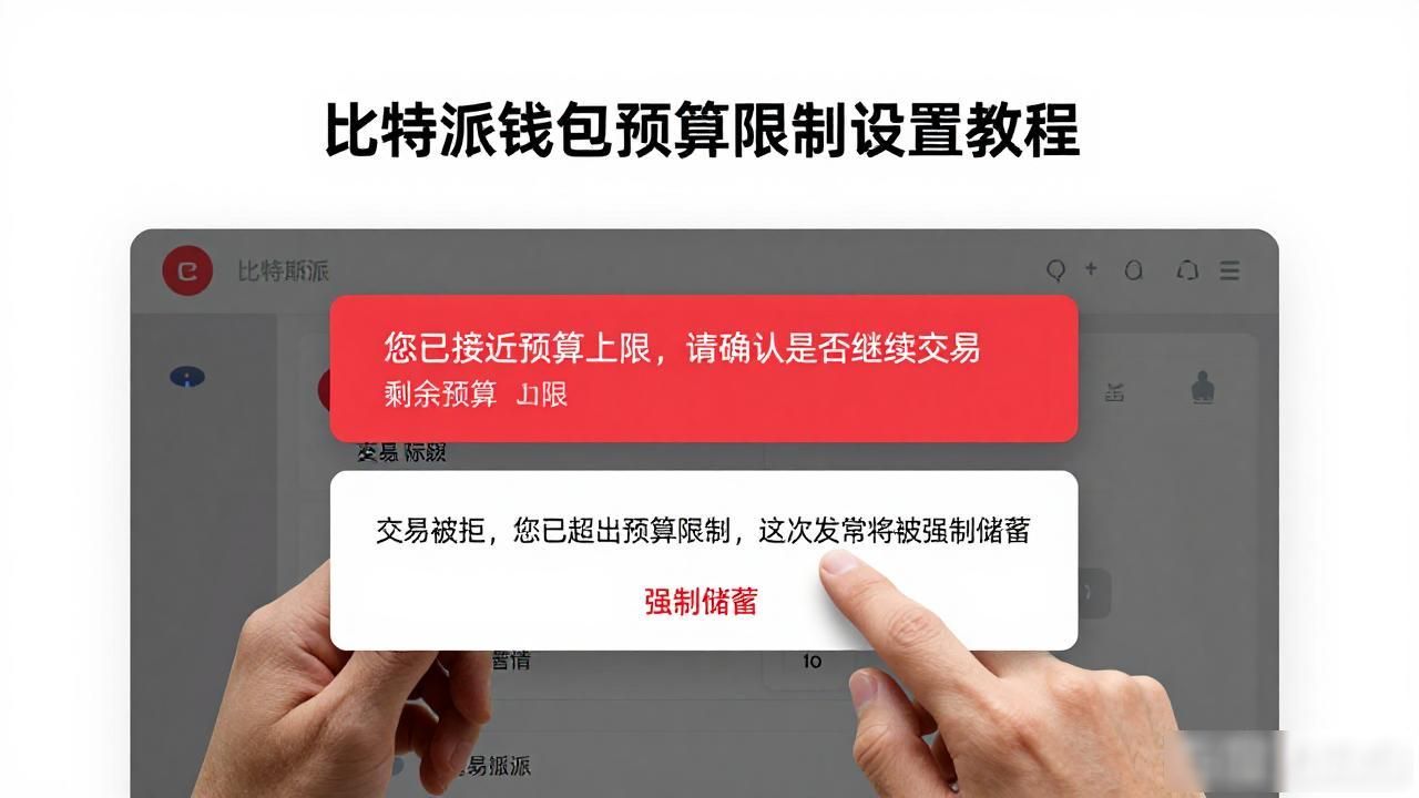 比特派钱包预算限制设置教程