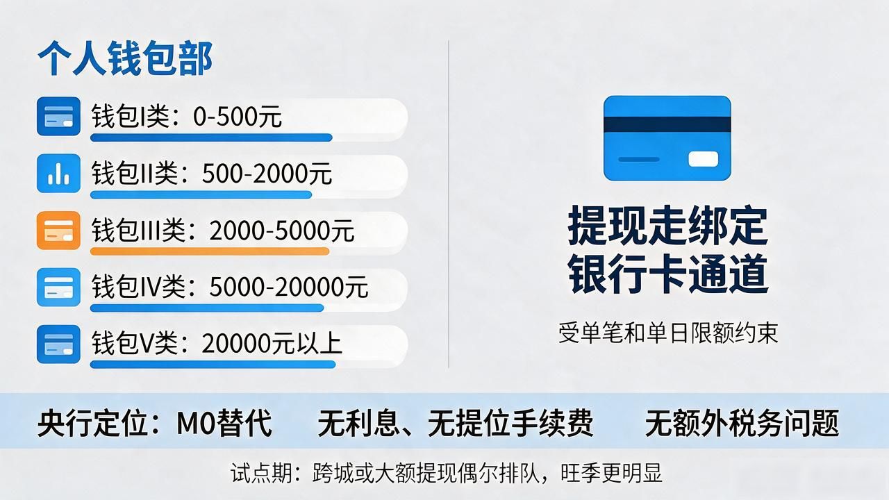 中国数字货币提现怎么操作？数字人民币渠道限额一次讲清