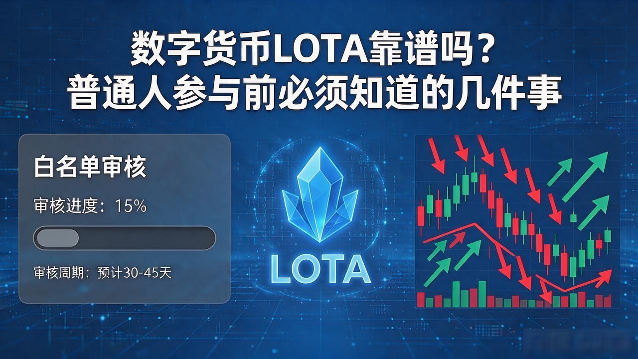 数字货币LOTA靠谱吗？普通人参与前必须知道的几件事