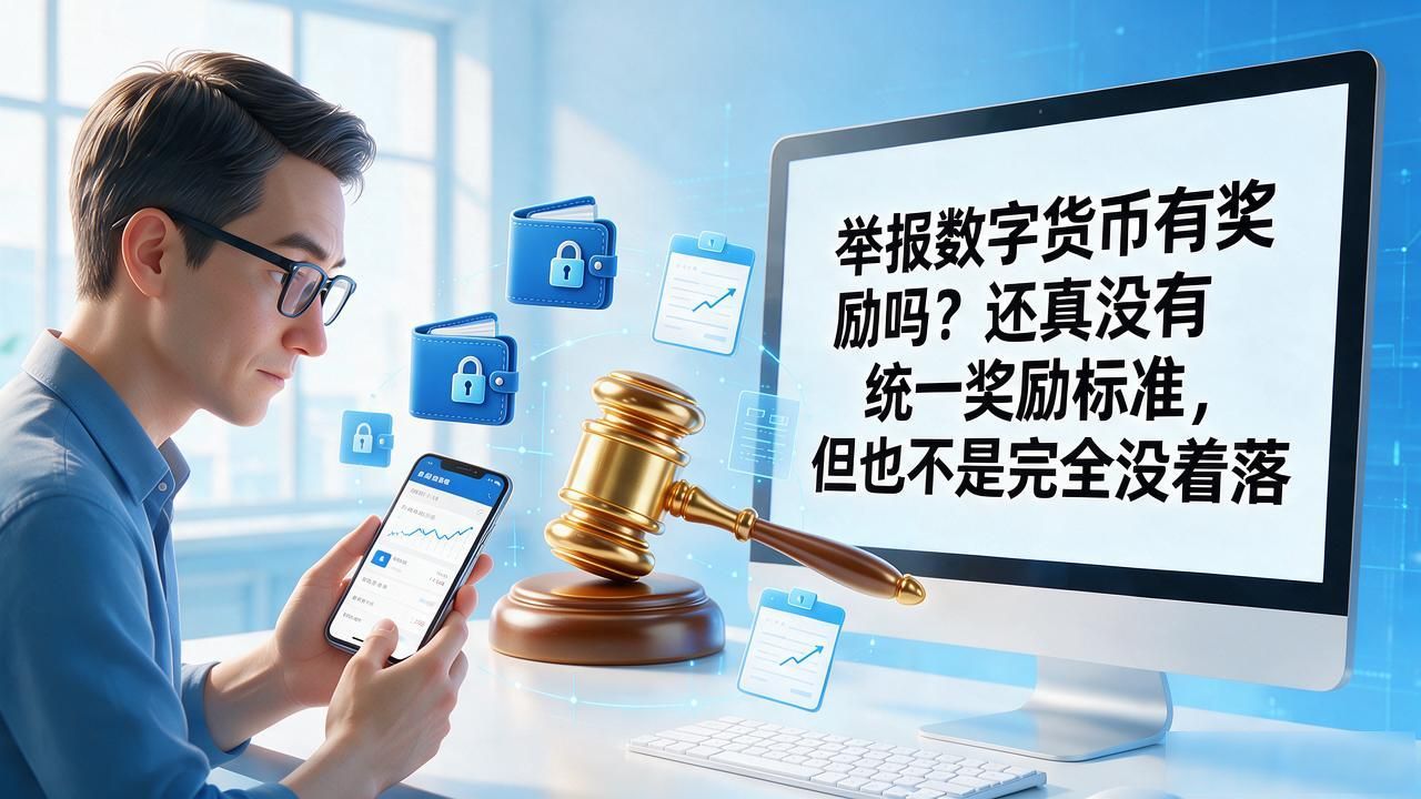 举报数字货币有奖励吗？还真没有统一奖励标准，但也不是完全没着落