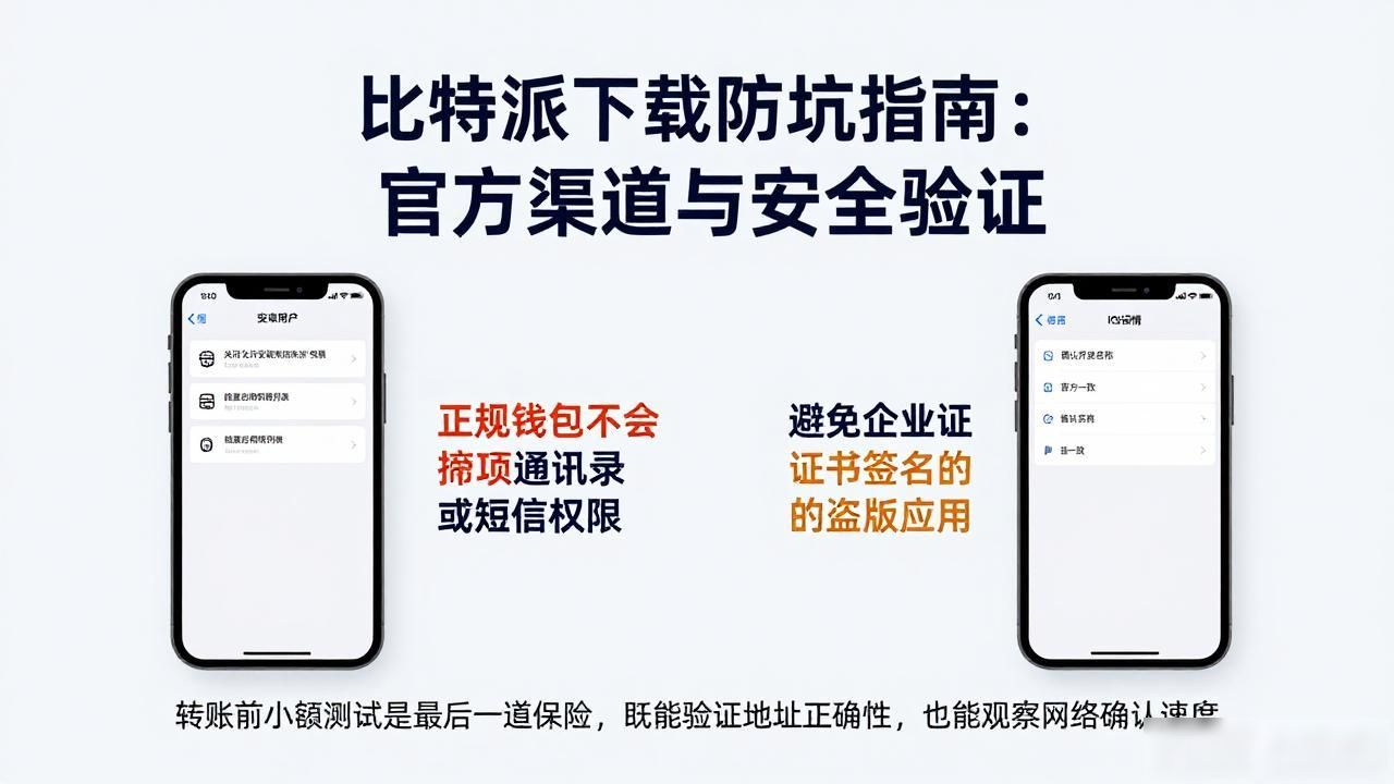 比特派下载防坑指南：官方渠道与安全验证