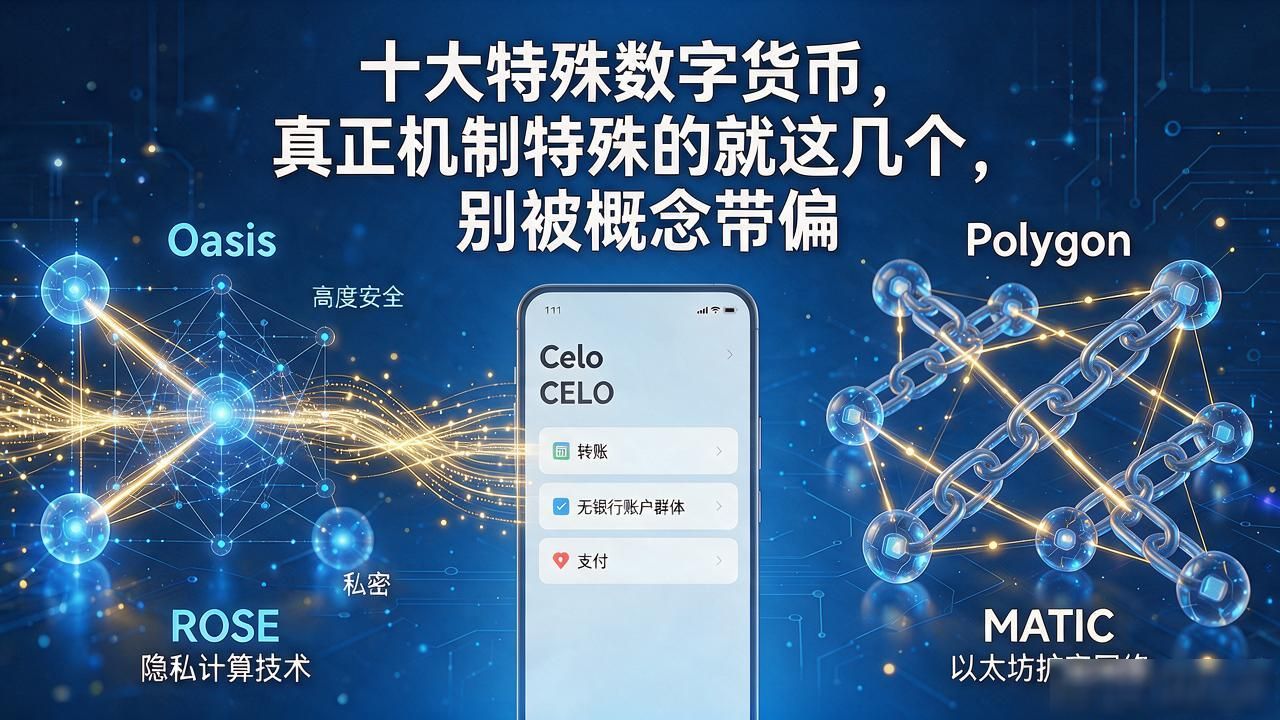 十大特殊数字货币，真正机制特殊的就这几个，别被概念带偏